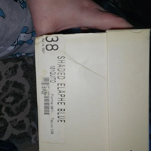 Jimmy Choo Blue and Green Strappy Heels - Picture 7 of 7